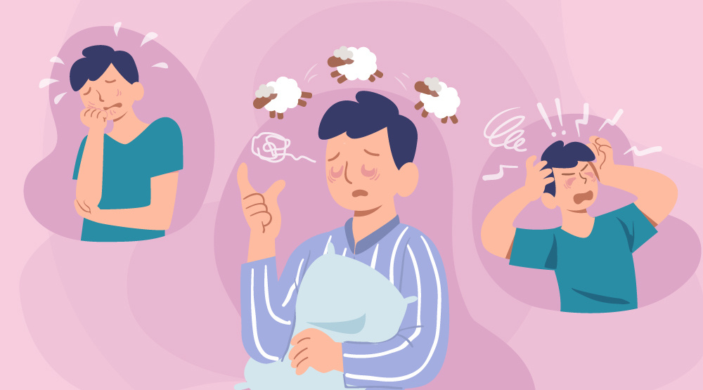 睡眠不足